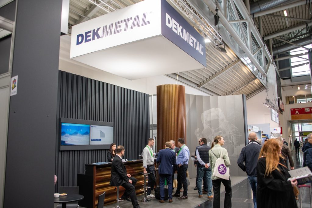 Prevetrávané fasády DEKMETAL - BAU 2023