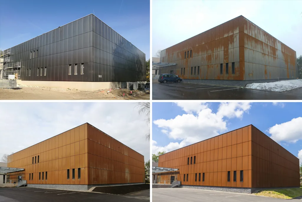 Prevetrávané fasády DEKMETAL - ASB-CORTEN